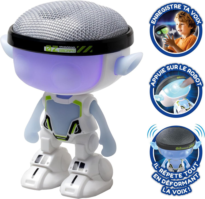 Silverlit Ycoo – Interaktiver Talkimon Roboter – nimmt die Stimme auf und wiederholt – ab 3 Jahren