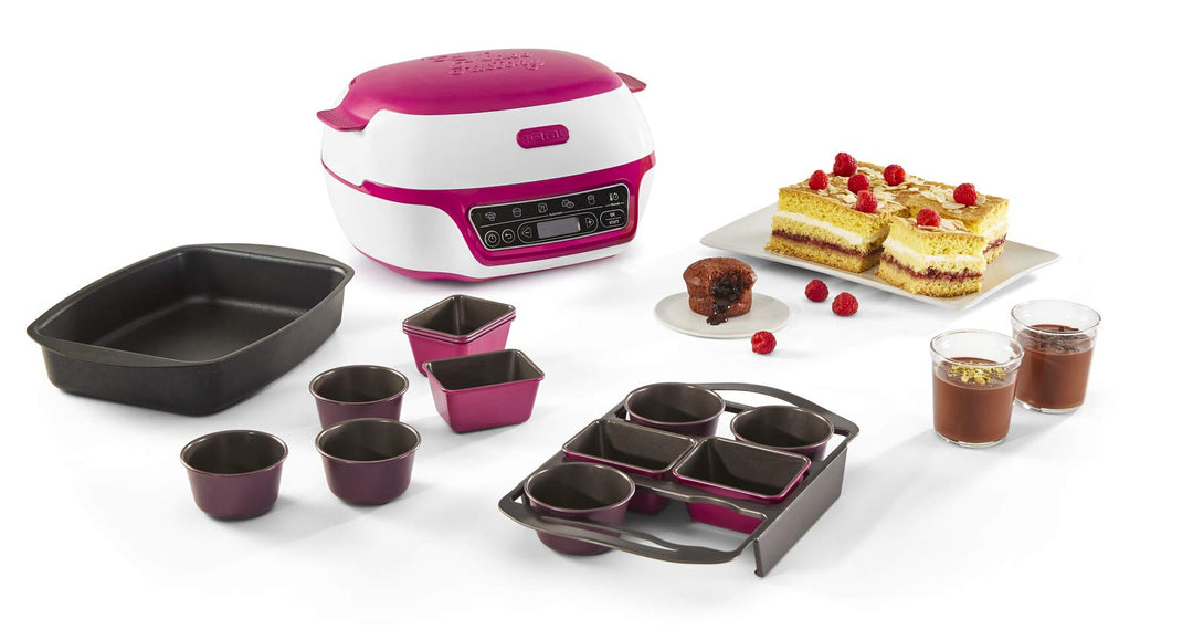 Tefal Cake Factory Délices KD8101 | Kuchenbackautomat | 5 Automatische Programme | Manueller Modus |