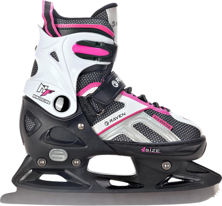 RAVEN Pulse Inline Skates Inliner für Kinder und Erwachsene OPTIONAL 2in1 mit Schlittschuhen verstel