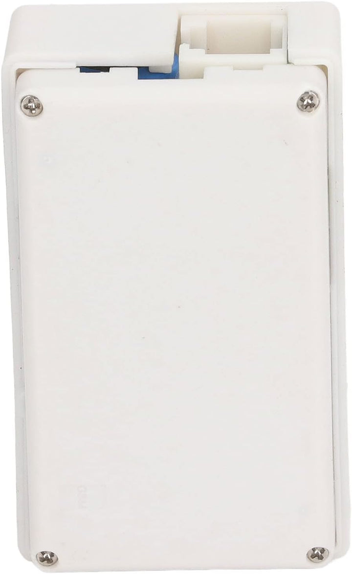 TELREC01 Telefonrecorder, RJ11-Schnittstelle, Micro-USB-Ladeschnittstelle, Weisses Telefonleitungsau