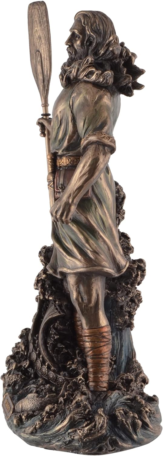 VOGLER Joh. Vogler GmbH Njörd germanischer Gott des Windes und der Meere - bronziert by Veronese
