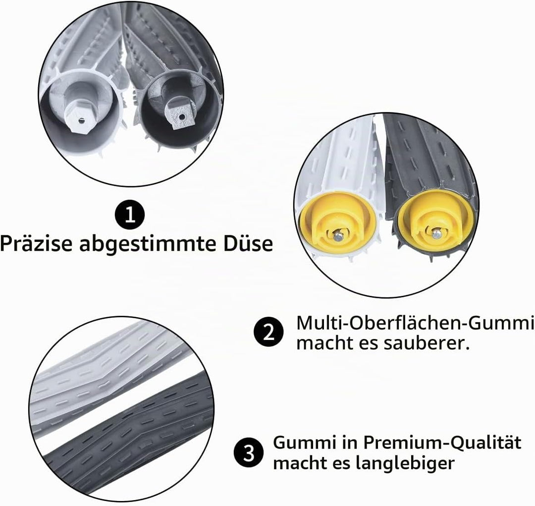 2 Set Ersatzteil Rollenbürste für iRobot Roomba 800 900 Serie 2 * Bürste Pour 800/900, 2 * Bürste Po