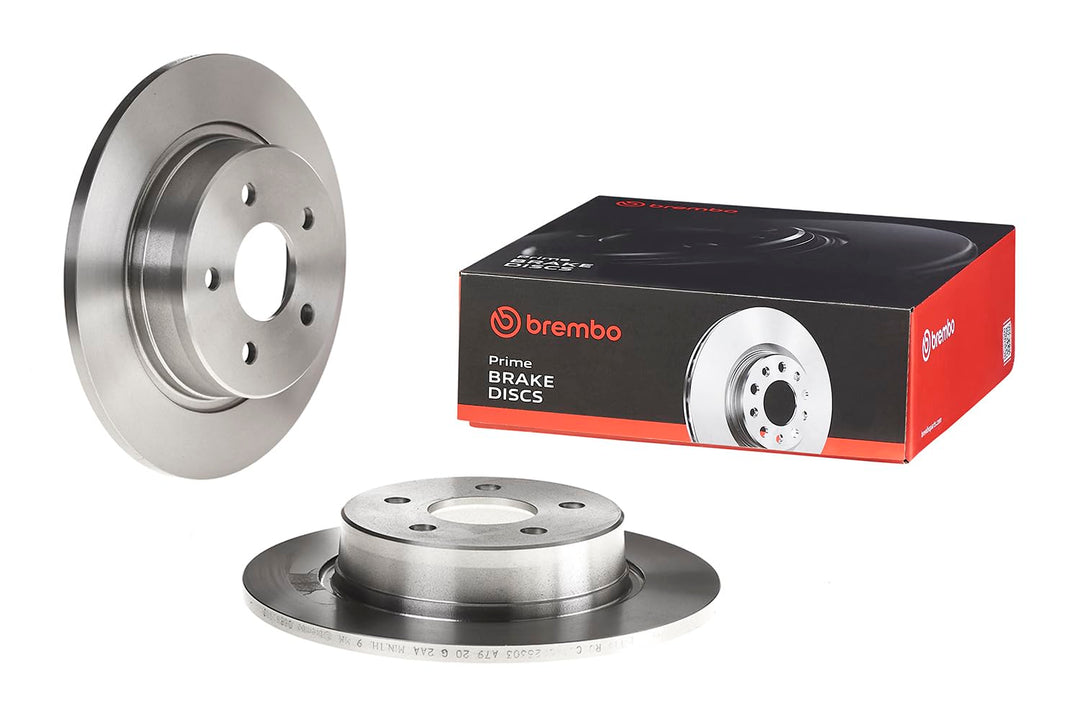 Brembo 08.B601.10 Hintere Bremsscheibe, Anzahl 2