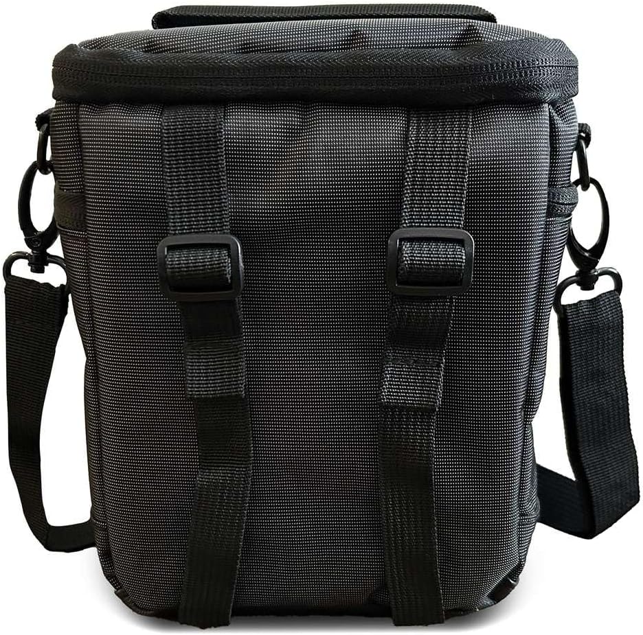 Navitech Schwarz Fernglas Tasche Kompatibel mit dem Nikon Prostaff P7 10x42 Fernglas