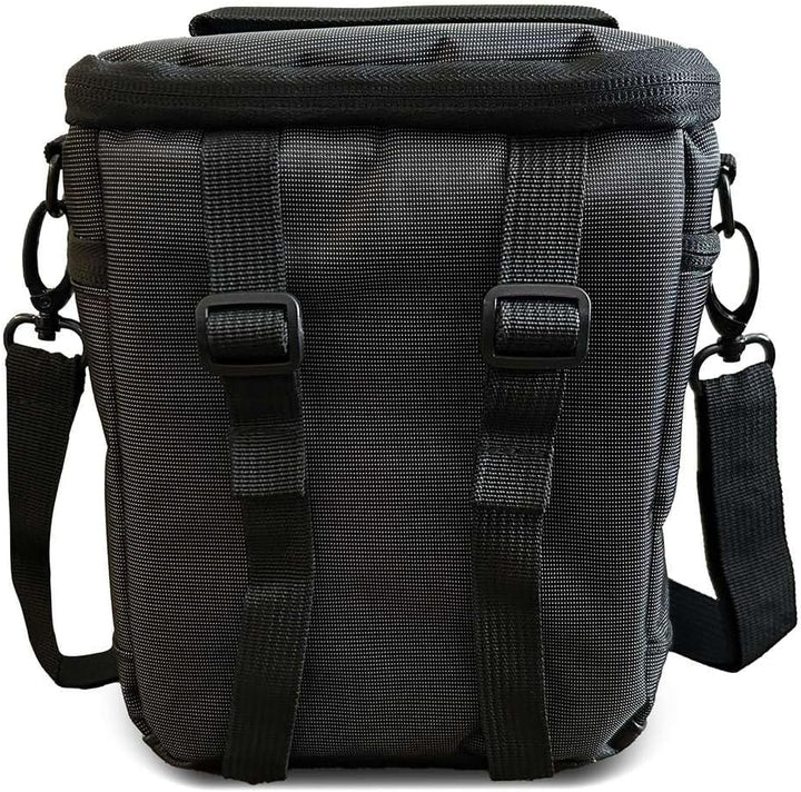 Navitech Schwarz Fernglas Tasche Kompatibel mit dem Nikon Aculon A30 10X25 Fernglas
