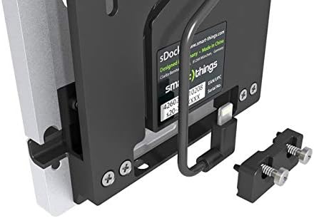 Smart things s18 b sDock mini4 schwarz 2.Generation - Abschliessbare, um 90° drehbare Wandhalterung,