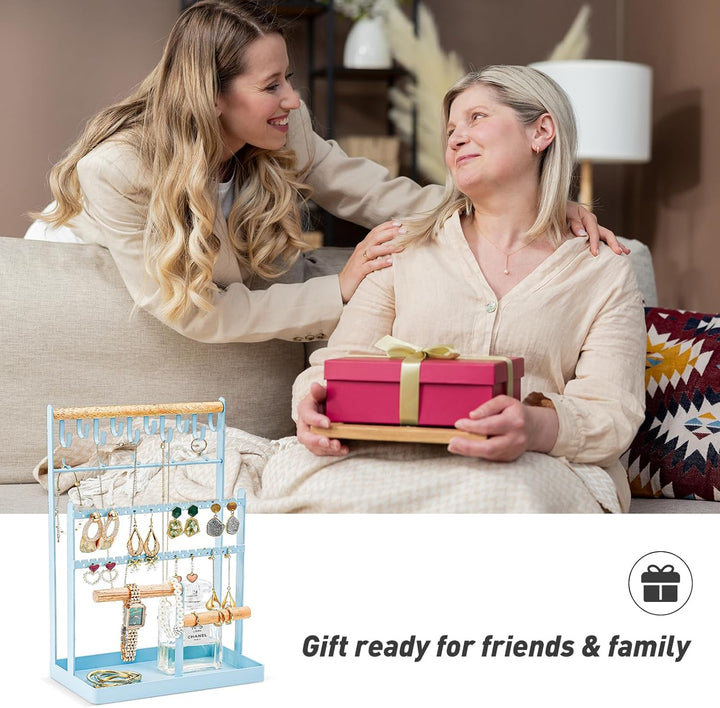 ProCase Schmuckständer Schmuckhalter für Ohrring Ohrstecker Ketten Schmuck Organizer Jewelry Ständer