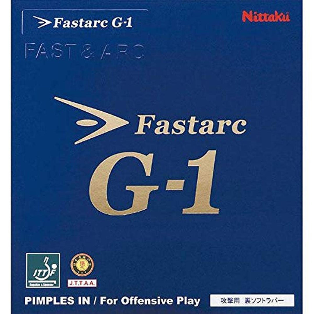 NITTAKU fastarc G-1 – Premium Qualität –, Tischtennis Gummi, Pickel in für Offensive Play, Made in G