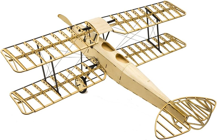 3D-Puzzles für Erwachsene DIY Tiger Motte Bi-Plane Holz Modelle, Laser Cut Balsaholz Flugzeug-Kits z