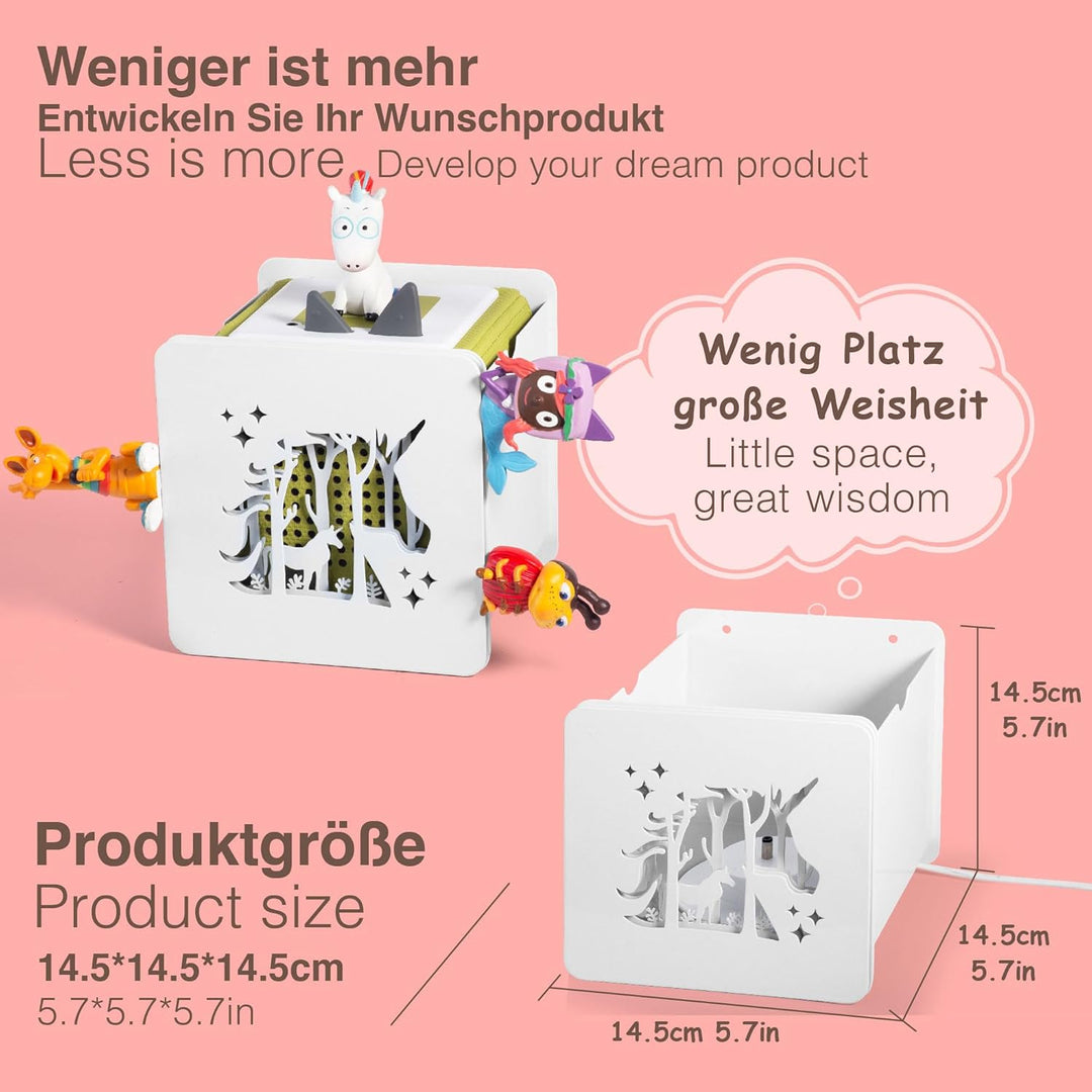 Metall Tonie Regal vollständig magnetisches Toniebox Regal Tonie aufbewahrung für bis zu 25-40 Figur