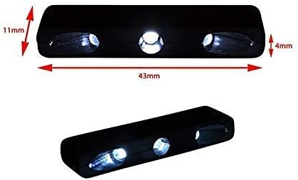 Alchemy Parts LED Kennzeichen Nummer Licht Motorrad, Scooter, Quad, Trike, Atv