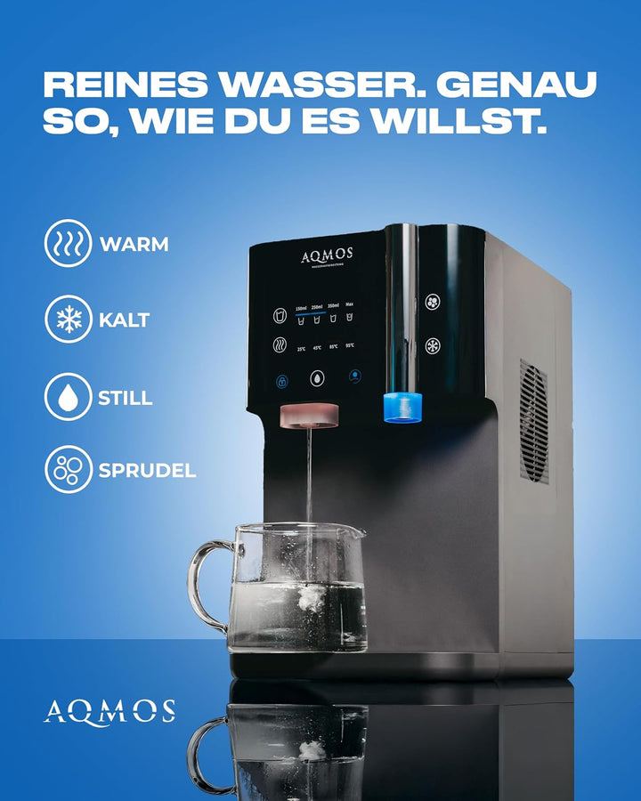 AQMOS Wasserspender Drinking (Schwarz), Schwarz