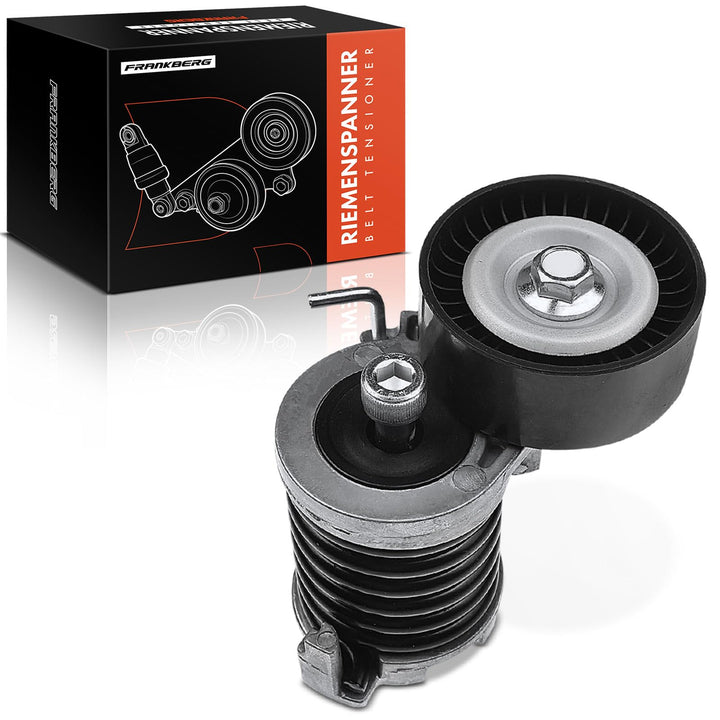 Frankberg Spannrolle Riemenspanner für 1er E81 E87 E88 120i 3er E90 E91 E92 E93 320i 5er E60 E61 520