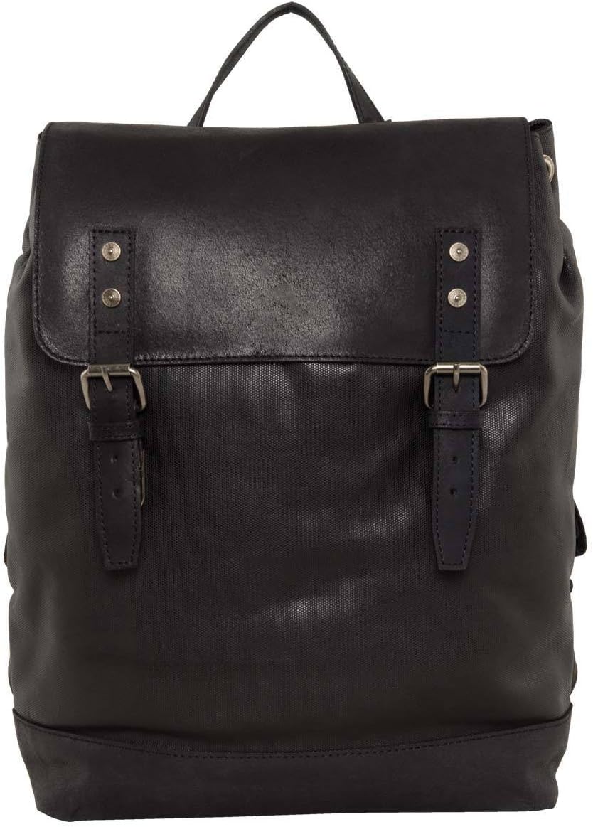 Leonhard Heyden Newport 15'' Laptop-Rucksack schwarz, Schwarz