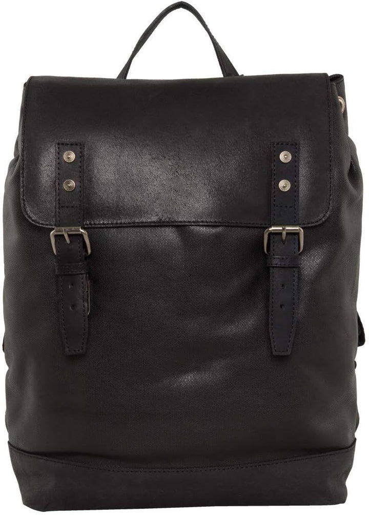 Leonhard Heyden Newport 15'' Laptop-Rucksack schwarz, Schwarz