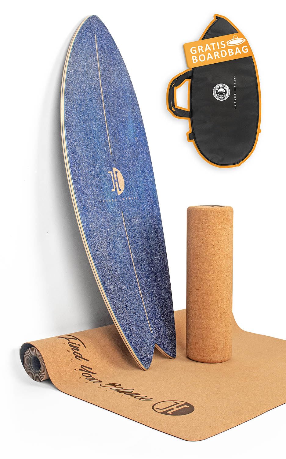 JUCKER HAWAII Surf Balanceboards Ocean Rocker - Indoor und Outdoor Balance Board für Kinder und Erwa