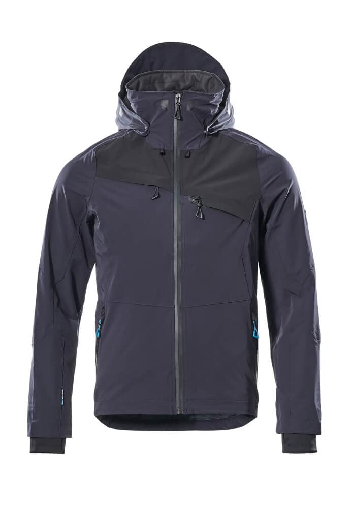 Mascot 17001-411-01009-3XL Jacke "Advanced" wasserdicht Grösse in dunkel-marineblau/Schwarz, 3XL 3XL