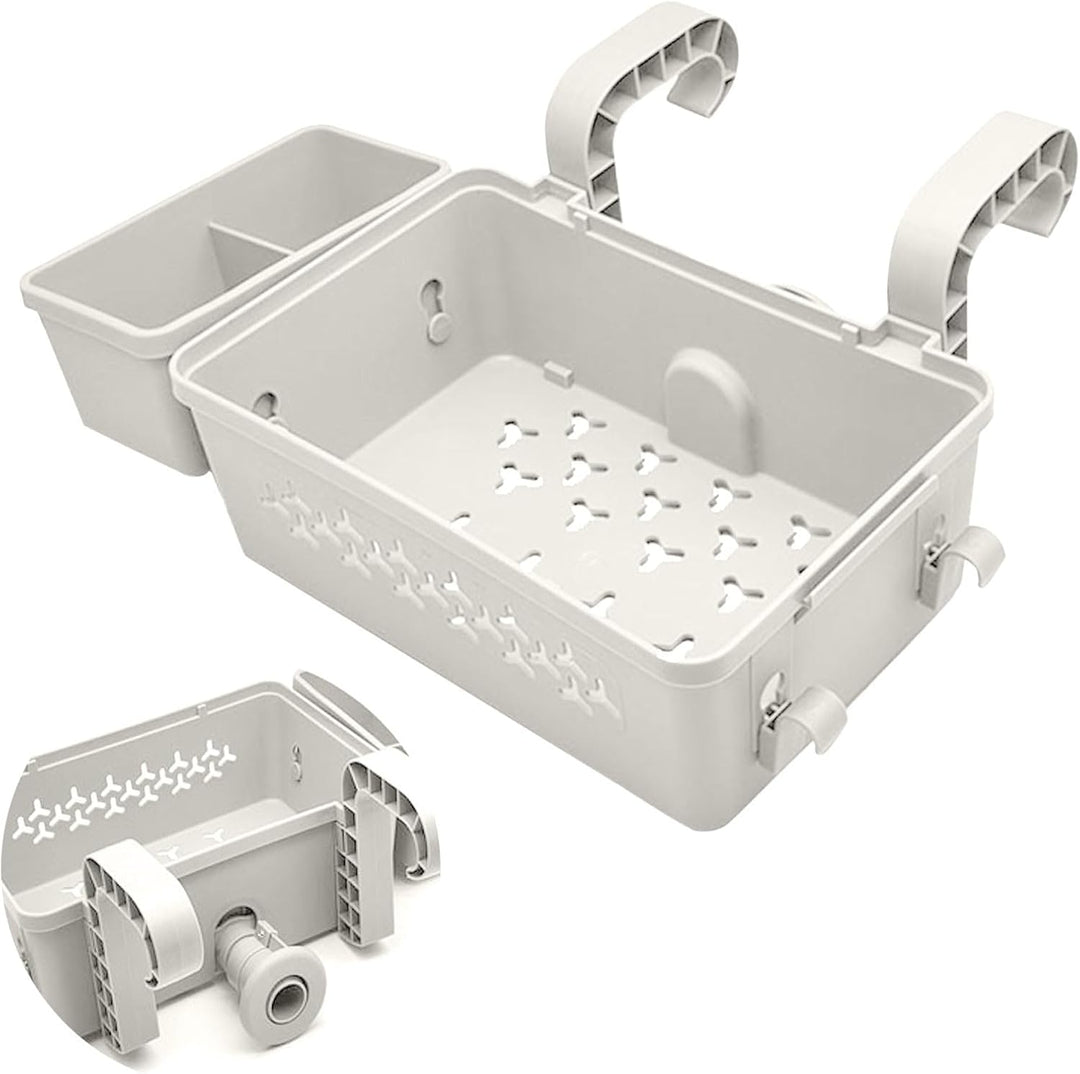 Generisch Pool Aufbewahrungskorb Set inklusive Kunststoff Pool Korb Pool Getränkehalter Hot Tub Zube