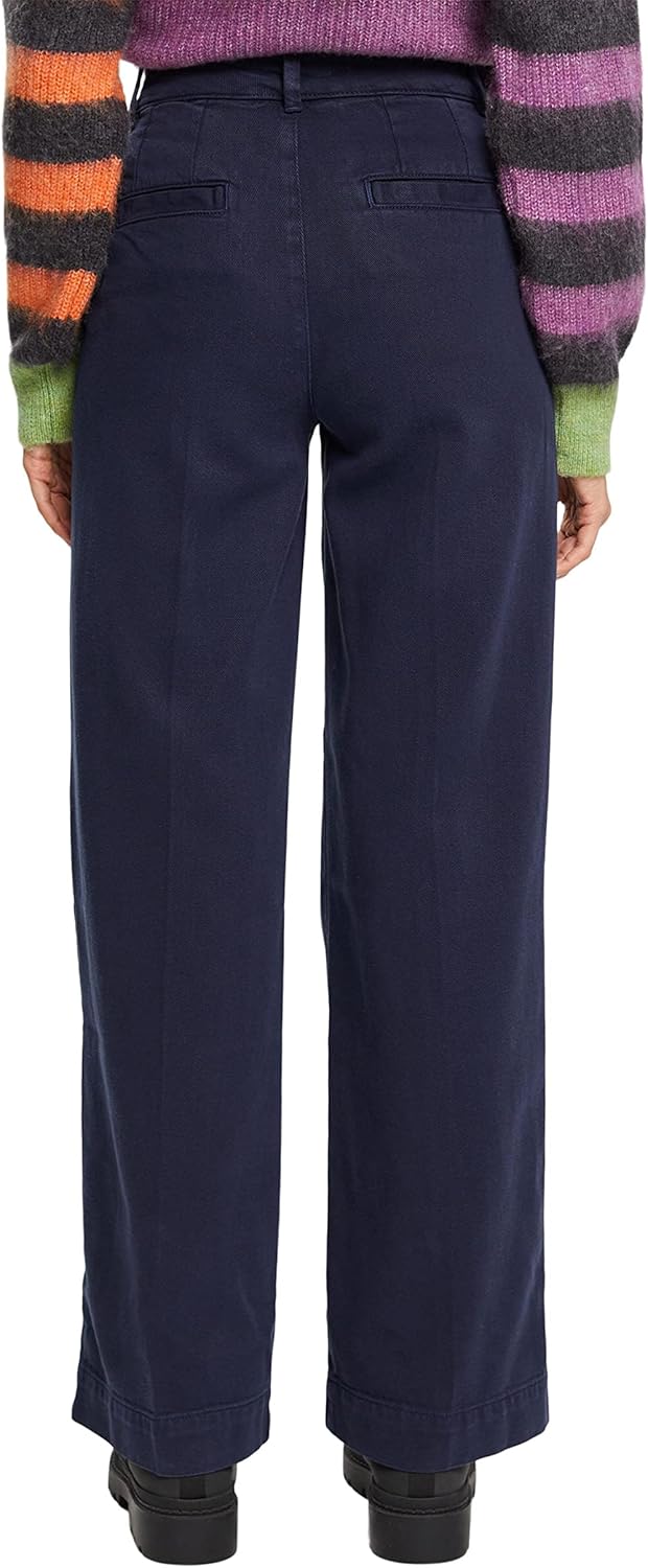 ESPRIT Damen Hose 32W / 32L 400/Navy, 32W / 32L 400/Navy
