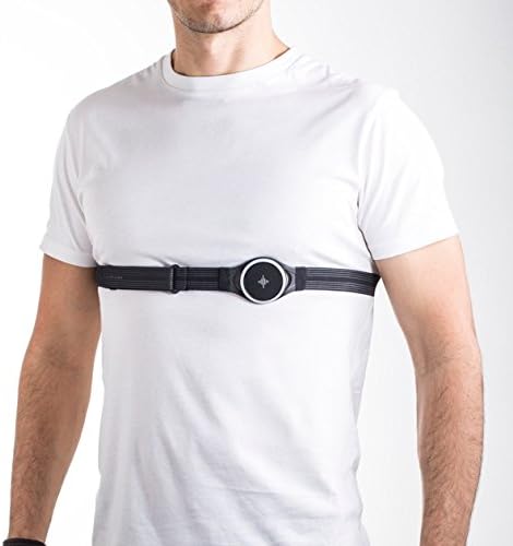 Soundbrenner Body Strap Halterung für Pulse, Schwarz