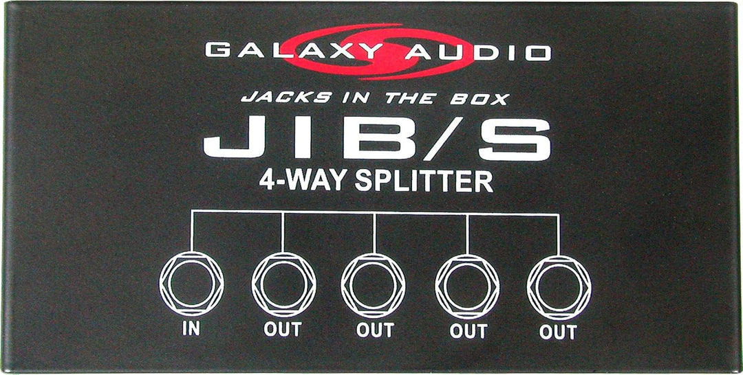 Galaxy Audio JIB/S 4-Wege-Splitter Einheitsgrösse Originalversion, JIB/S 4-Wege-Splitter