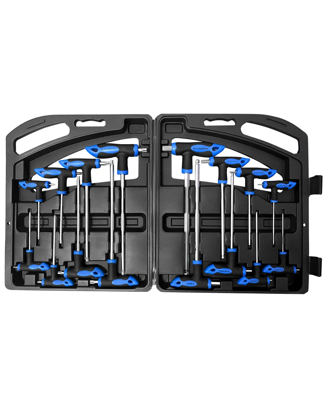Rhinos 16 pcs Hex and Tork screw driver set with Handle
