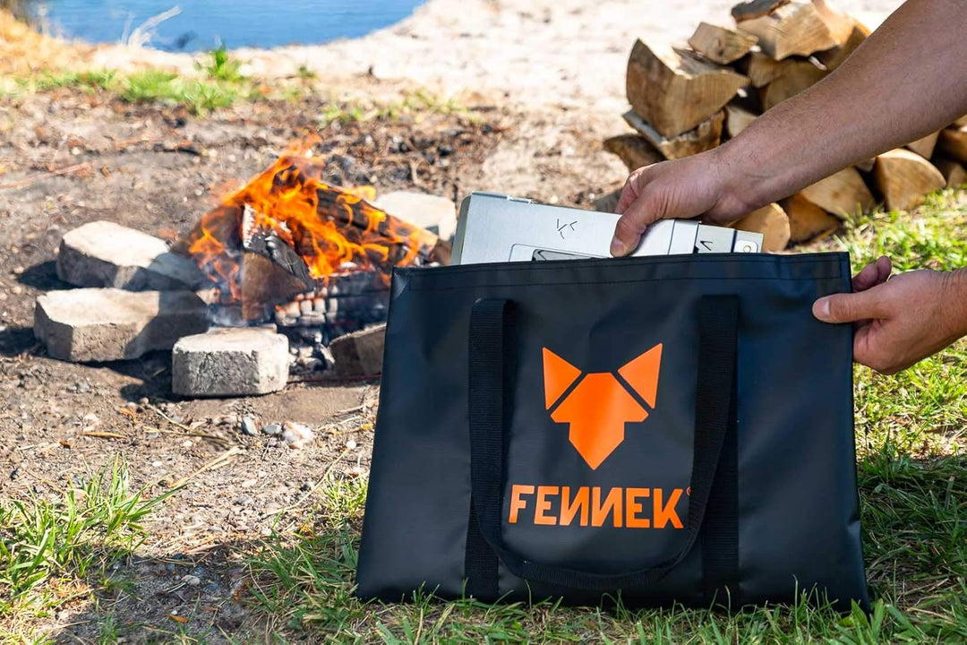 Tasche für FENNEK 2.0 | Zubehör für den mobilen und steckbaren Holzkohle-Grill aus Edelstahl für Cam