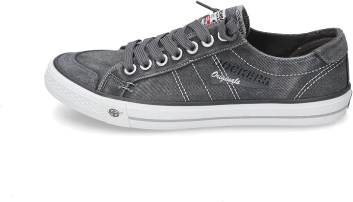 Dockers by Gerli Herren Low-Top Sneaker, Männer Halbschuhe 40 EU Grey 30st027 790200, 40 EU Grey 30s