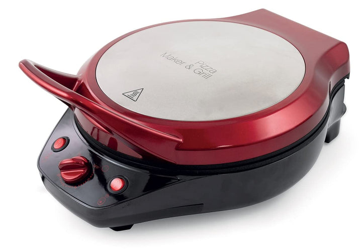 Galileo Casa 2192057 Pizza Grill 1200w Öffnung 180 Grad, Rot