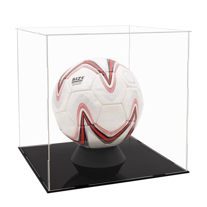 Vitrine Schaukasten Acryl Klar Würfel 30x30x30 cm für Fussball Basketball Boutique Memorabilien Mode
