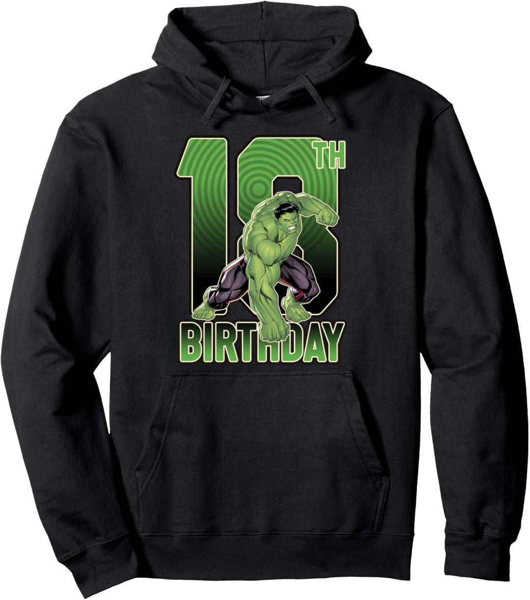 Marvel Hulk Smash 18th Birthday Pullover Hoodie