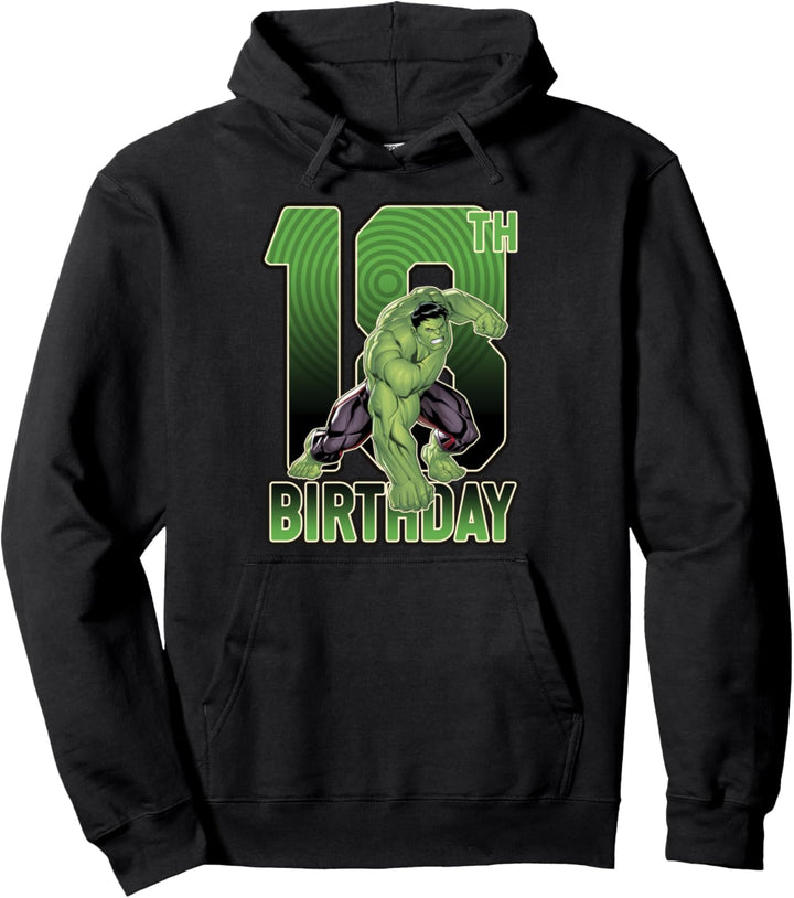 Marvel Hulk Smash 18th Birthday Pullover Hoodie