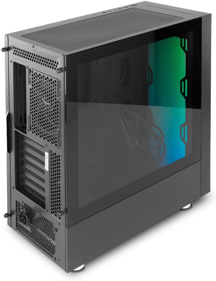 NOX XTREME PRODUCTS Hummer Blaster -NXHUMMERBLASTER- PC-Gehäuse, Semi-Tower, ARGB Pro-Beleuchtung, S