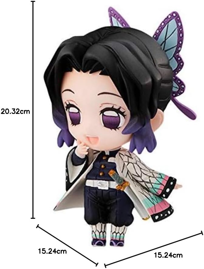 MegaHouse Demon Slayer: Kimetsu no Yaiba Pack 5 Sammelfiguren Tanjiro & Das Hashira Maskottchen Set