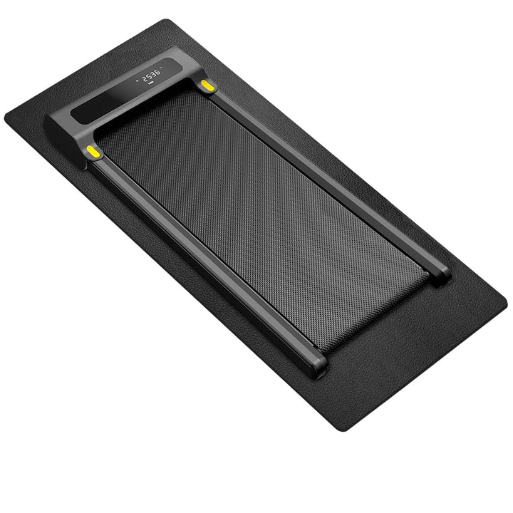 Stossfeste Bodenschutzmatte für Laufbänder, 6 mm Dicke rutschfeste Unterlage für Fitnessgeräte, PVC-