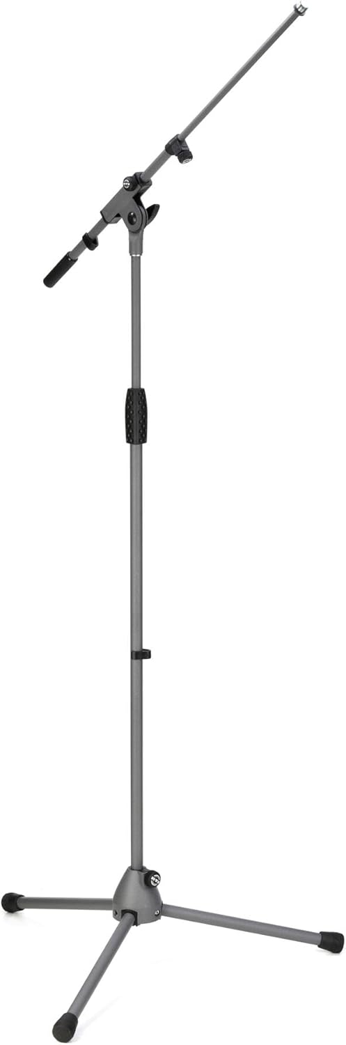 Konig & Meyer Mikrofonarmständer grau High-Tech- 21080 925 - 1.630 mm / 725 mm grau, 925 - 1.630 mm