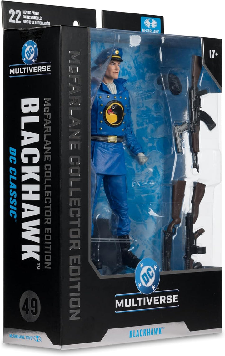 McFarlane DC Multiverse Blackhawk (DC Classics) 17,8 cm Actionfigur Collector Edition #49