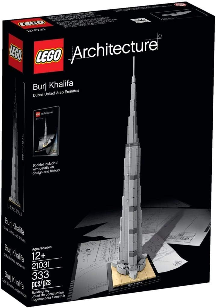 Lego Architecture 21031 - Burj Khalifa, 12 years to 13 years, 333 Stk.