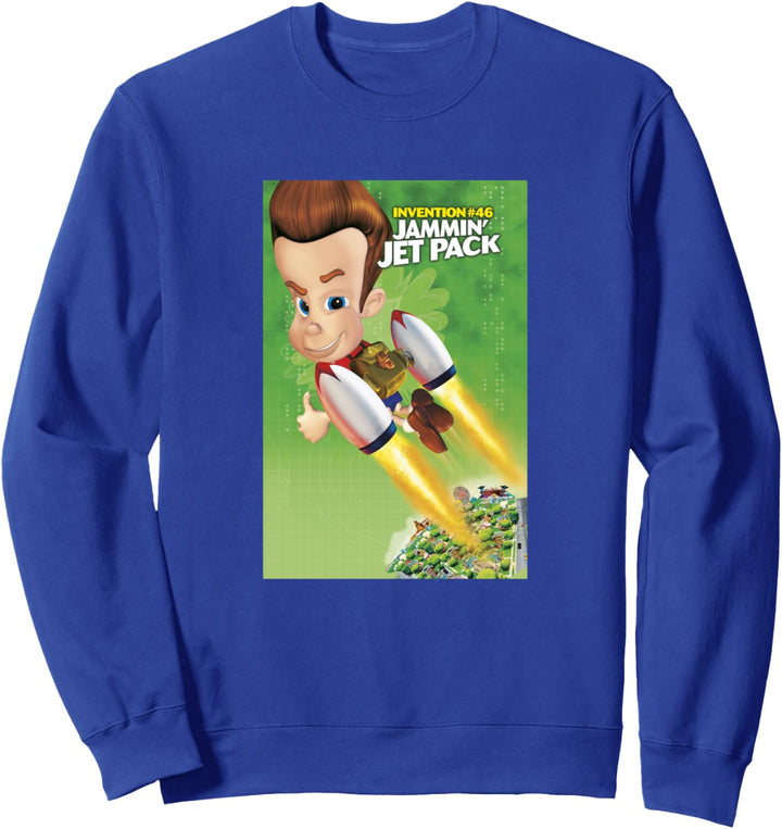 Jimmy Neutron Jammin Jet Pack Invention Sweatshirt