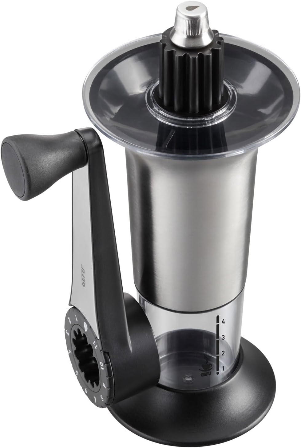 GEFU 16330 Kaffeemühle LORENZO + 16201 Kaffeemass MORENO, verstellbar