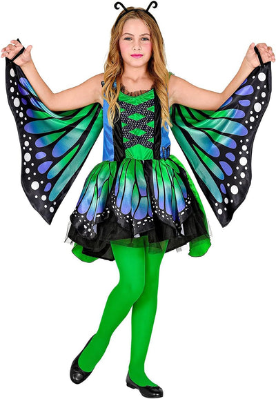 "BUTTERFLY" (tutu dress, wings, antennas) - (140 cm / 8-10 Years), 140