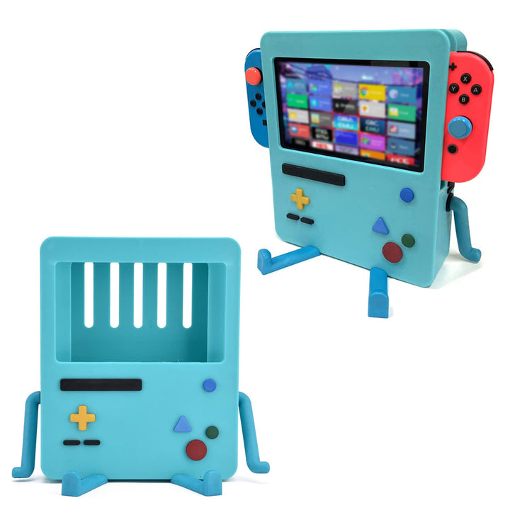 Ständer für Nintendo Switch Zubehör, Cartoon Niedlich, Spiele Console Cover Schutzhülle für Switch P