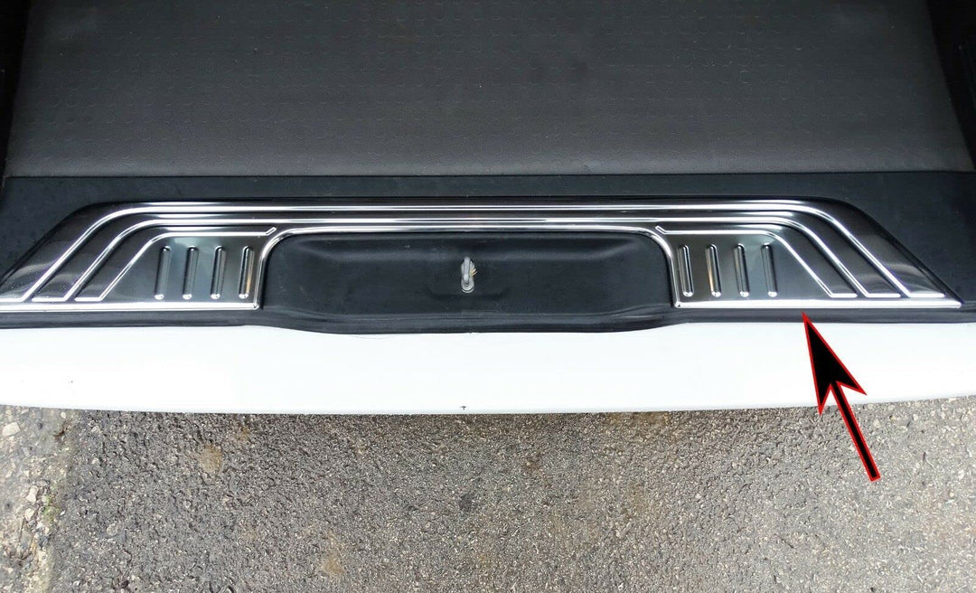 Ladekantenschutz Edelstahl Chrom kompatibel für Mercedes VITO, V KLASSE | W447 | 2014 | INNEN | Prem