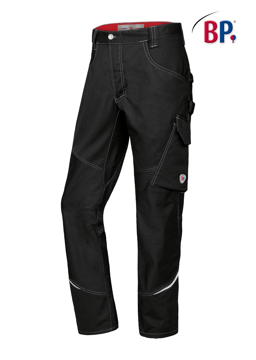 BP 1980-570-32 Schmale Arbeitshose - Schlanke Silhouette - Stretchmaterial - Elastischer Rücken - Er