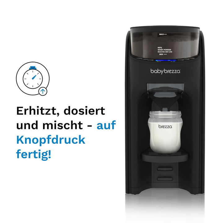 Baby Brezza Formula Pro Advanced – Automatischer Flaschenzubereiter – Mischt Milchpulver & Wasser pe