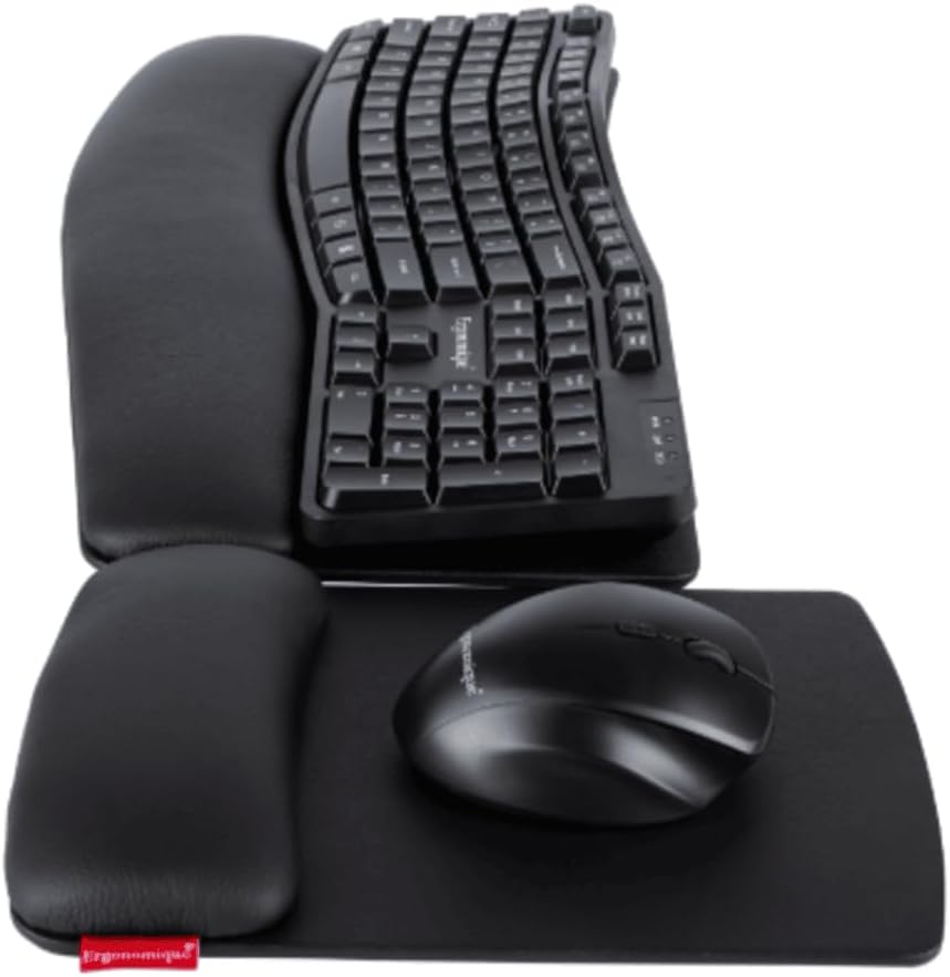 ErgoTouch Flow Ergonomisches Set aus kabelloser Tastatur und Maus mit QWERTZ-Layout – Ergonomische W