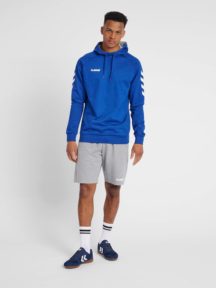 hummel Herren Hmlgo Cotton Hoodie Kapuzenpullover L True Blue, L True Blue