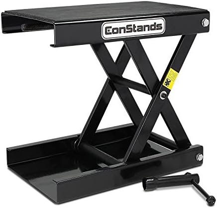 ConStands - Motorrad-Hebebühne für Chopper/Custombike Low Schwarz CB84432