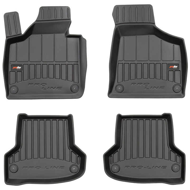M MOTOS Gummimatten Auto Fussmatte passt für Audi A3 8P 2003-2013 Verbessern Sie Ihren Reisekomfort