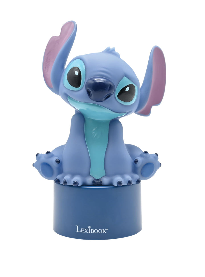 Lexibook, Disney Stitch, Nachtlicht mit Lautsprecher, Farbwechsel, weiches Licht, batteriebetrieben,